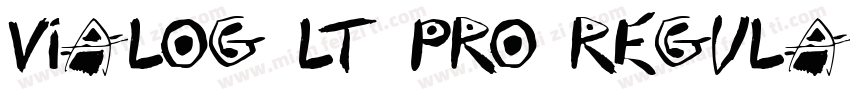 Vialog LT Pro Regula字体转换